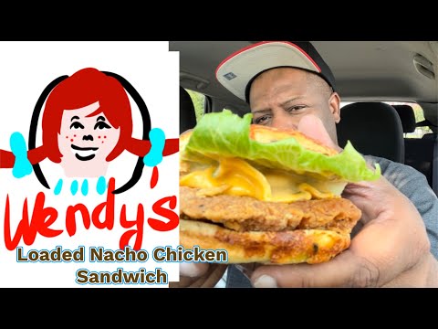 Wendy’s Loaded Nacho Chicken Sandwich #wendys #loadednachos