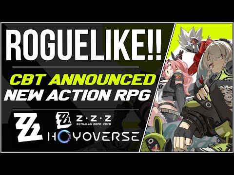 New Roguelike Action RPG By Mihoyo/Hoyoverse! Closed Beta Test Sign Up and More | Zenless Zone Zero