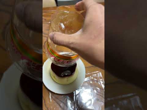 How to open pudding in Japan