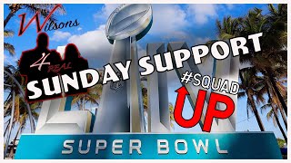 This goes out to ALL SMALL YOUTUBERS | SUPER BOWL Sunday Support | #supportyoutubers #squadUP