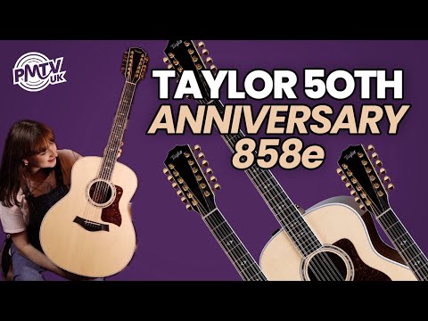 Unveiling The Impressive Taylor 50th Anniversary 858e 12-string Guitar!