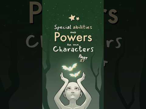 special ability and power ideas for your characters, part 27 🐺#writing #oc #originalcharacter #art