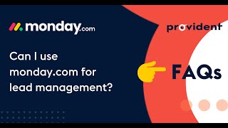 monday.com FAQ's: Can I use monday.com for lead management?