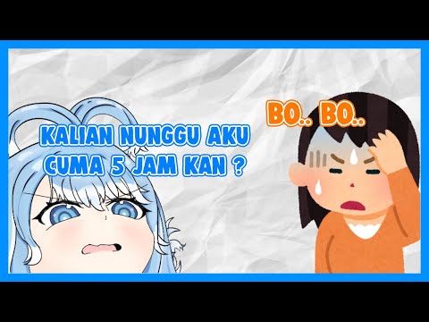 Ketika temen kobo disuruh nunggu stream kobo 5 jam !!  [ Kobo kanaeru ]