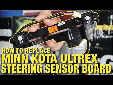 Minn Kota Ultrex Steering Sensor Board Replacement | Trolling Motor Repair