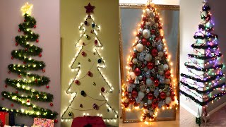 🎄+100 DIY CHRISTMAS DECORATIONS 2024 - WALL CHRISTMAS TREE DECORATION IDEAS - CHRISTMAS TRENDS 2024🎄