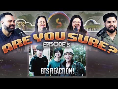 BTS "Are You Sure?! Ep. 5" - More Eating and Swimming? Yes Please! 😊 | Couples React