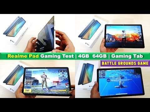 Realme Pad Gaming Test | Playing BGMI in Realme Pad | HD with High frame Rate