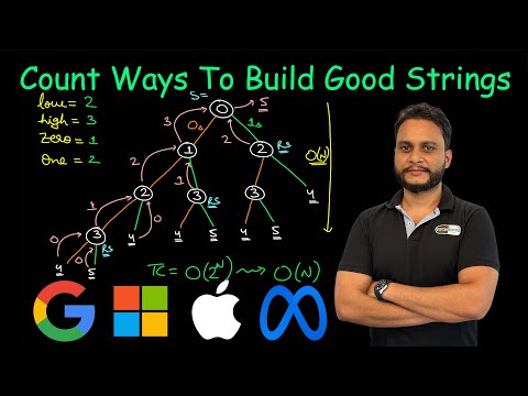 Count Ways To Build Good Strings | Leetcode 2466