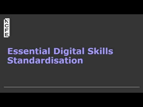 EDSQ: Standardisation