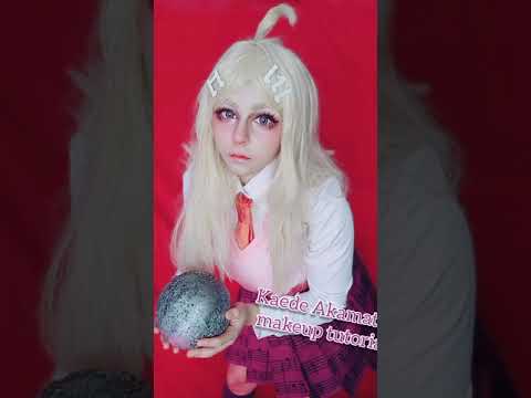 Kaede Akamatsu Cosplay Make-up tutorial(Danganronpa V3)