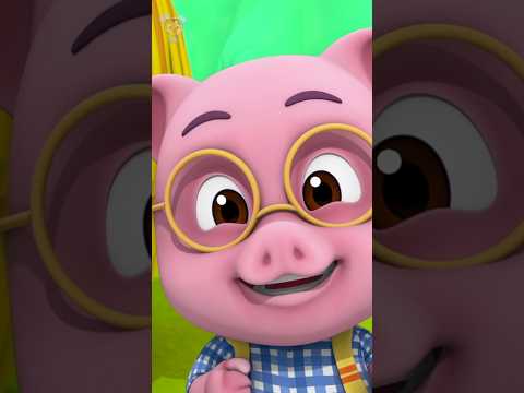 Three Little Pigs #shorts #stories #cartoonvideos #preschool