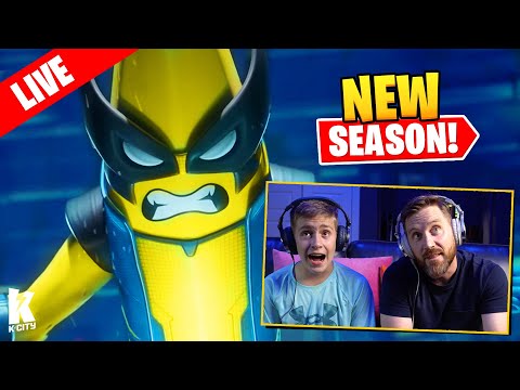 New Season! Fortnite Live Stream and Q&A with K-City