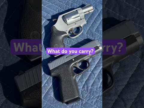 Semi-Auto vs. Revolver for CCW  #ccw #edc