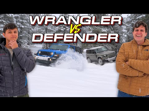 Blizzard Tested! Is a Cheap Jeep Wrangler a Better Snow Wheeler Than a Land Rover Defender?