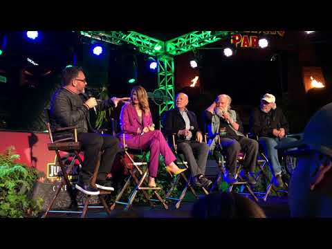 Jurassic Park Fan Event Saturday Panel Q and A at Universal Studios Hollywood