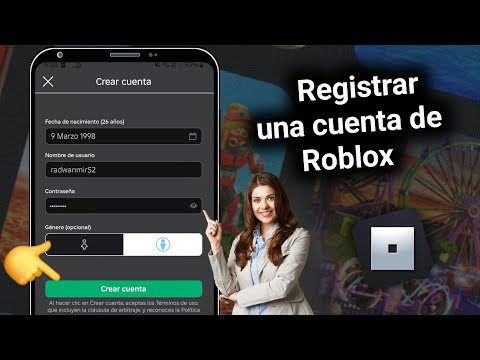 como iniciar sesión en roblox | Cómo Crear Una Cuenta de ROBLOX en Celular Paso a Paso en el 2024