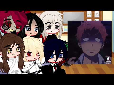 Fandoms react to each other (2/2) #seraphoftheend #straykids #blueexorcist