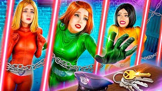 Totally Spies is Criminals? Secret Spy Hacks in Jail!