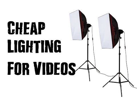 Improve Your YouTube Videos With Budget Lighting