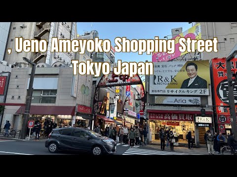 Walking Tour: Ueno Ameyoko (アメ横) Shopping Street, Tokyo Japan || by: Stanlig Films