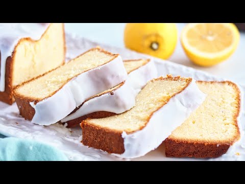 Gluten Free Lemon Loaf Cake | A Starbucks Copycat Recipe