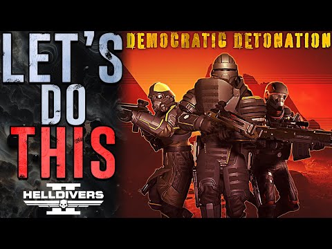 🔴LIVE - Let's Check Out The New HELLDIVERS 2 Warbond! - Democratic Detonation