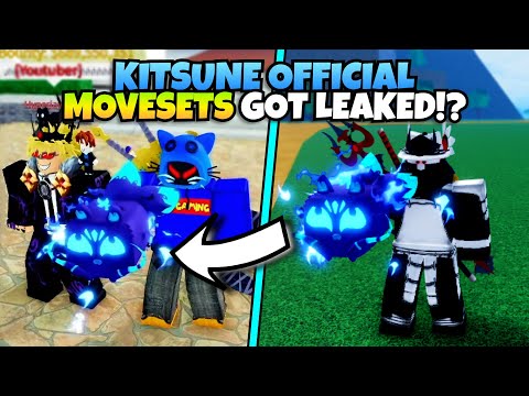 Kitsune Fruit Official Movesets Showcase Are Leaked!? ( Blox Fruits )