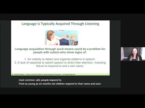 Auditory Processing and Autism Spectrum Disorders