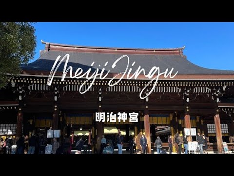 Winter day in Tokyo（Meiji Jingu）東京での冬の一日（明治神宮）