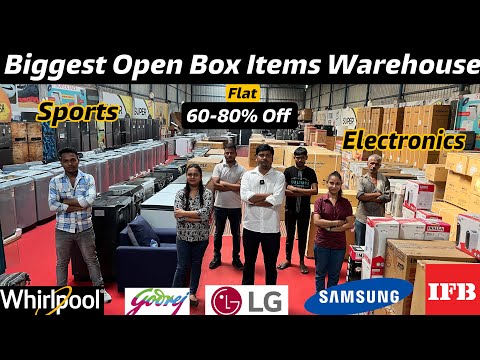 Every Item On Heavy Discount || Flat 60-80% Off || Open Box Warehouse || ELECTRONICS SPORTS FOOTWEAR