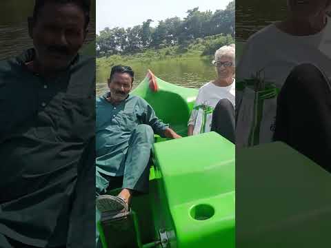 Boating at the Rani talab park in Rewa, MP...