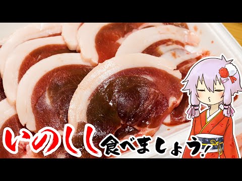 結月ゆかりのお腹が空いたのでVol.29「いのしし食べましょう」