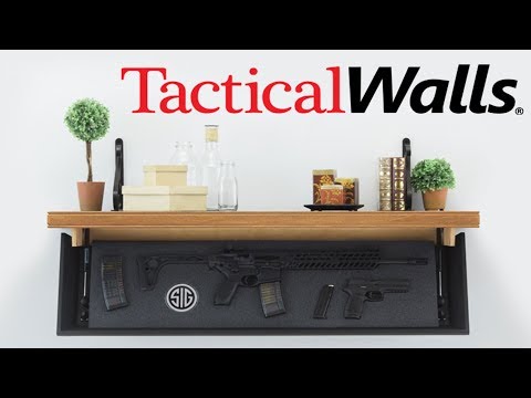 Tactical Walls - Hidden in plain sight gun safes.