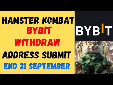 Hamster Kombat Withdraw Bybit | HMSTR Token Withdraw Bybit | Hamster Kombat Withdraw Process