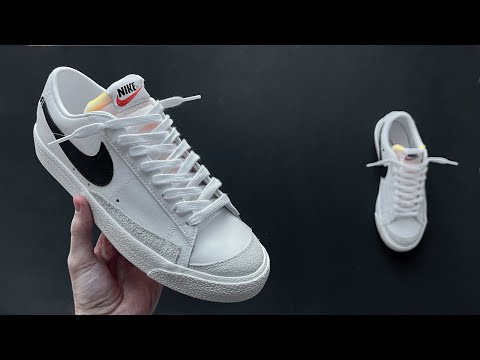 How To laces Nike Blazer Low