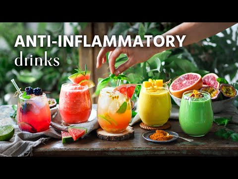 Anti-inflammatory drinks (healthy + refreshing!) 🍹