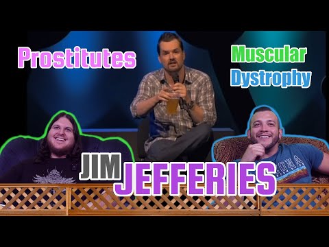 Prostitutes & Muscular Dystrophy | NEIGHBORS React to JIM JEFFERIES Stand-Up the FIRST TIME EVER!