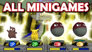 Pokemon Stadium 1 - ALL MINIGAMES!! *2 Players*