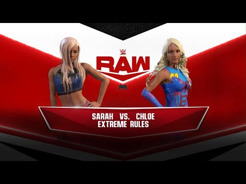 AWA wrestling returns to WWE 2K22: Sarah vs Chloe