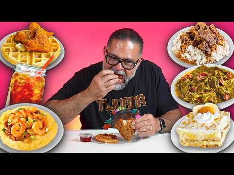 Mexican Dads Try Soul Food for the First Time!