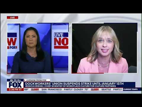 Jessica Kriegel on Fox: Dockworkers' Union Suspends Strike