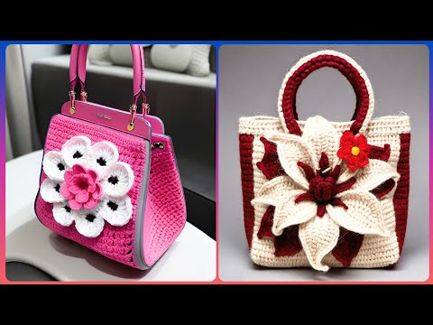 Los mejores patrones de bolsos de crochet hechos a mano para mujer