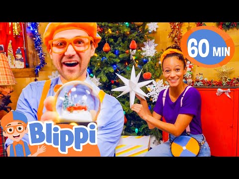 Blippi and The Holiday Snow Globe - Blippi | Educational Videos for Kids