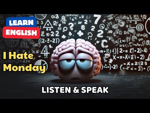 I Hate Monday | English Stories | English Listening Skills - Speaking Skills