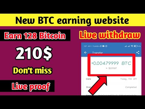 🔴Live proof | 210$ Instant withdraw | Earn money online | Bitcoin earning website | Crypto Airdrops