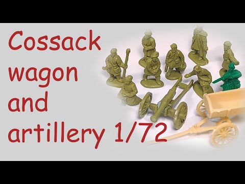 Сossack wagon and artillery. Mars. Hat. 1/72. Козацькі вози і артилерія з некозацьких наборів