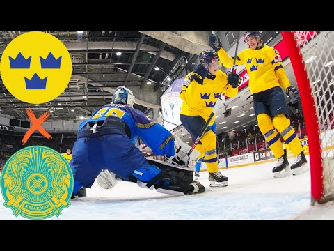 Sweden vs Kazakhstan 2025 World Juniors Highlights