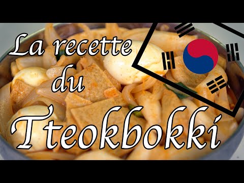 La recette épicé du Tteokbokki ! Kuisine #2