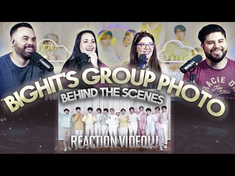 BTS "Behind the Scenes of Big Hit's Group Photo" Reaction - LOVE their chemistry 🥹 | Couples React